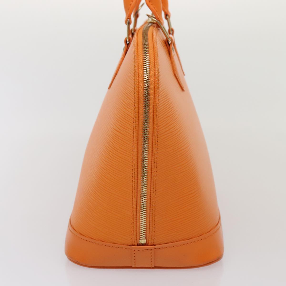 LOUIS VUITTON Epi Alma Hand Bag Orange Mandarin M5214H LV Auth yk14740