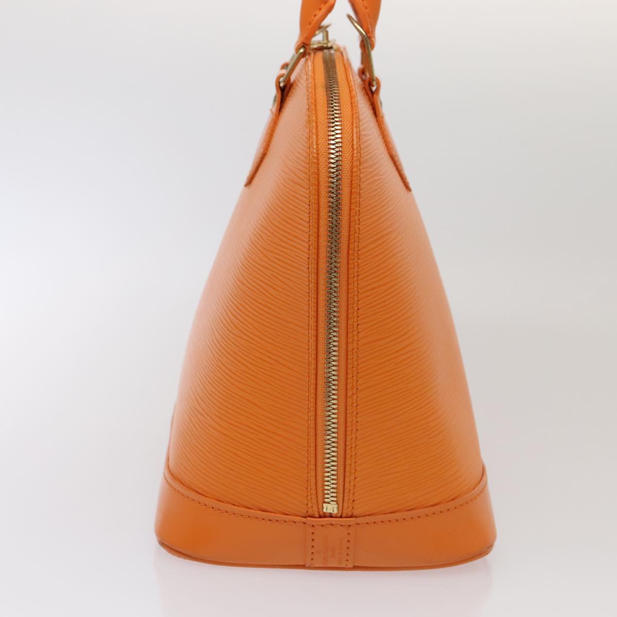 LOUIS VUITTON Epi Alma Hand Bag Orange Mandarin M5214H LV Auth yk14740