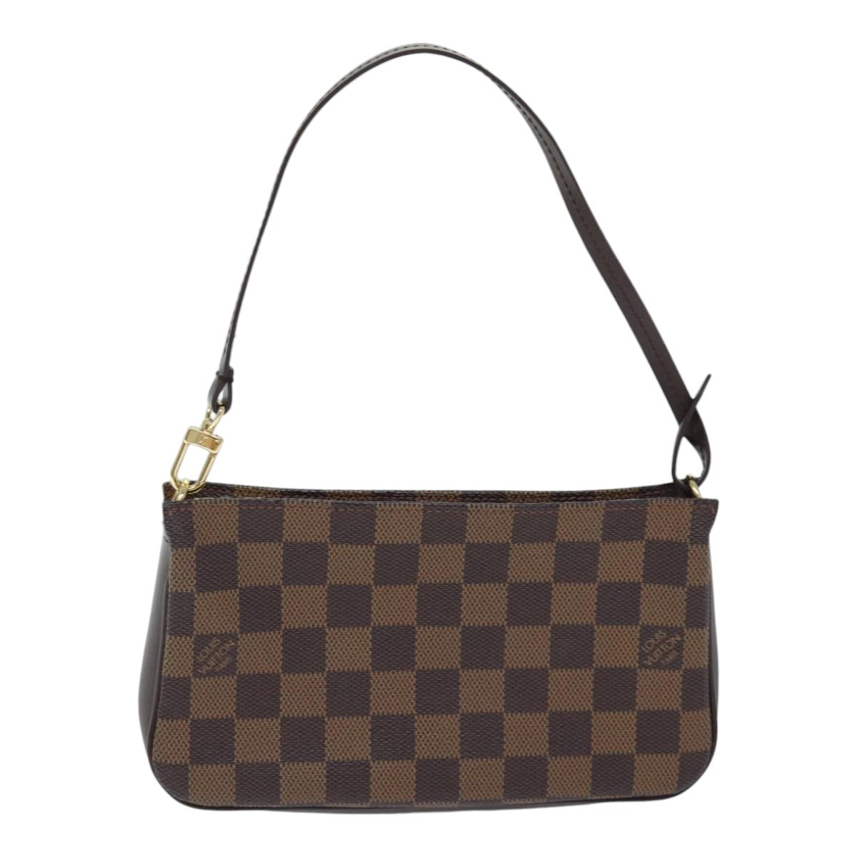 LOUIS VUITTON Damier Ebene Navona Accessory Pouch N51983 LV Auth yk14752A