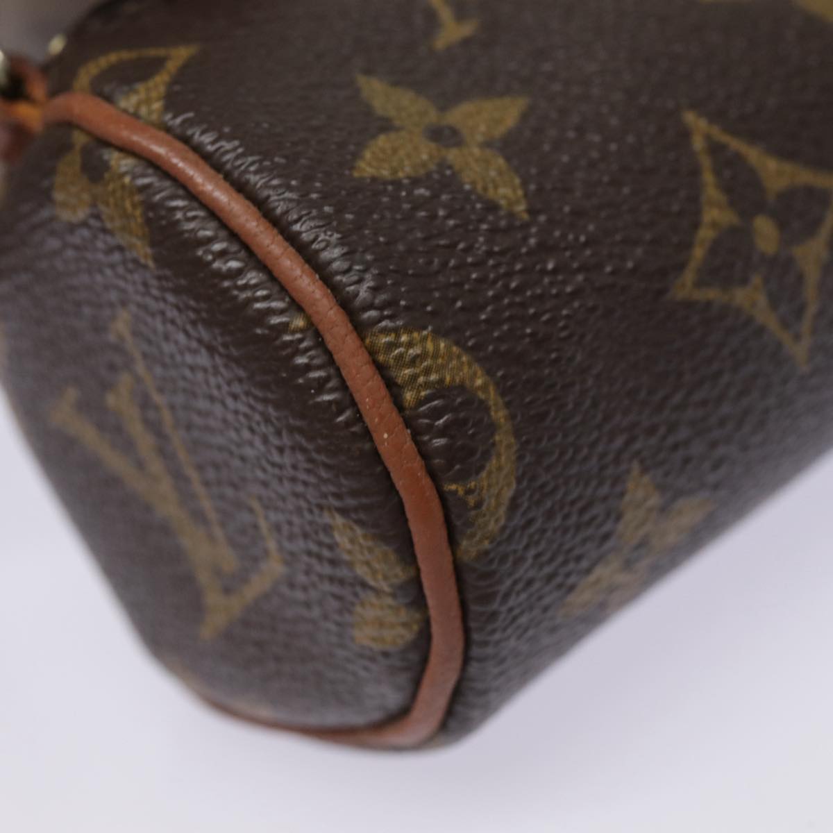 LOUIS VUITTON Monogram Papillon Pouch Vintage LV Auth yk14772