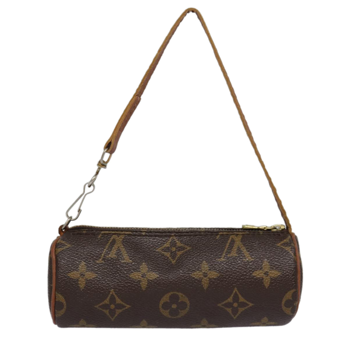 LOUIS VUITTON Monogram Papillon Pouch Vintage LV Auth yk14772