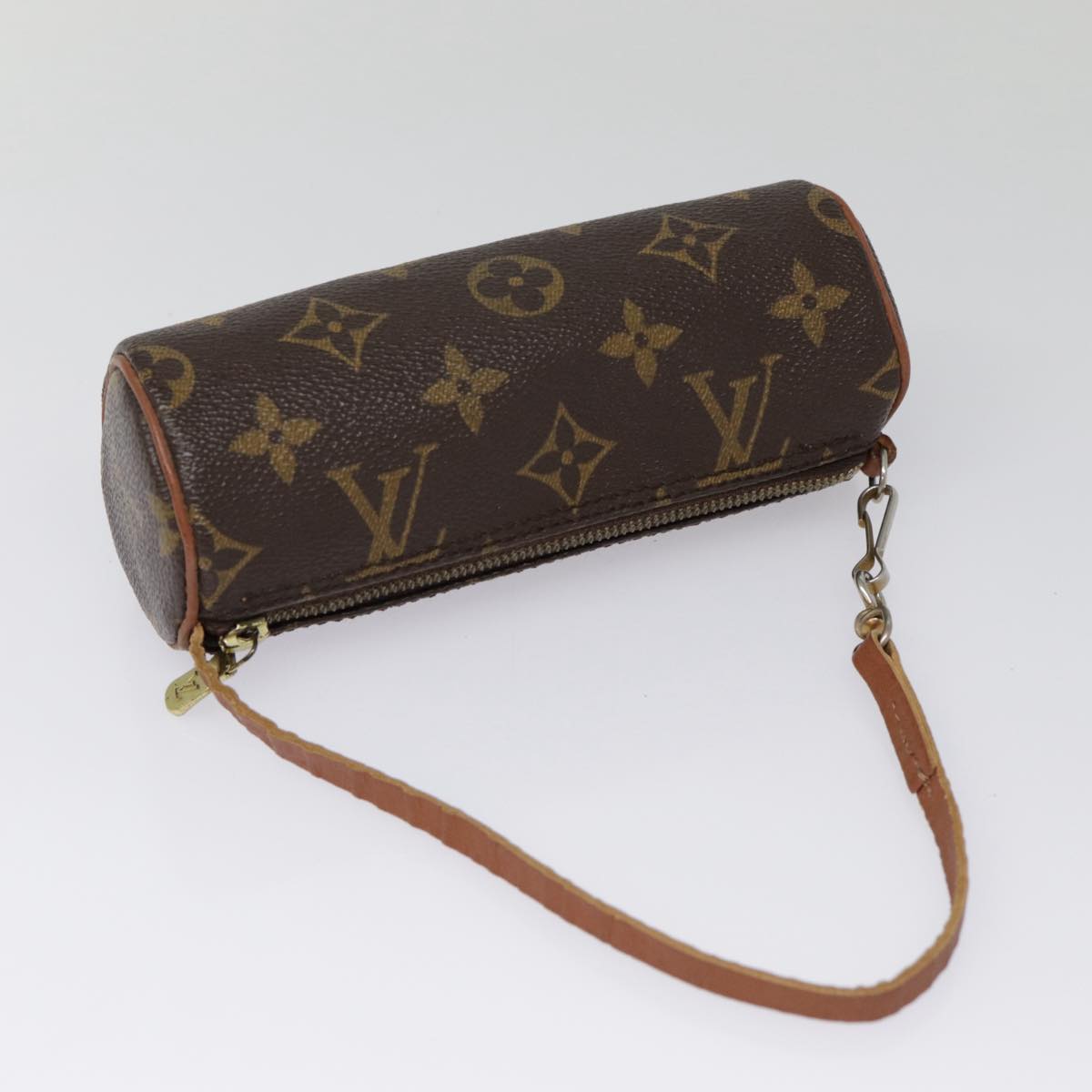 LOUIS VUITTON Monogram Papillon Pouch Vintage LV Auth yk14772