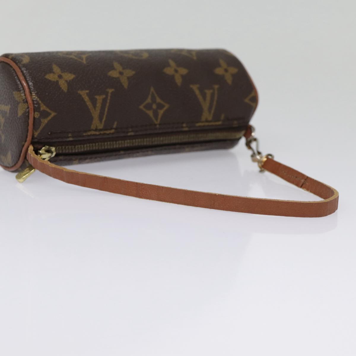 LOUIS VUITTON Monogram Papillon Pouch Vintage LV Auth yk14772