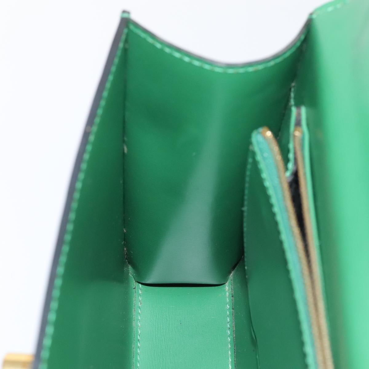 LOUIS VUITTON Epi Malesherbes Hand Bag Green M52374 LV Auth yk14779