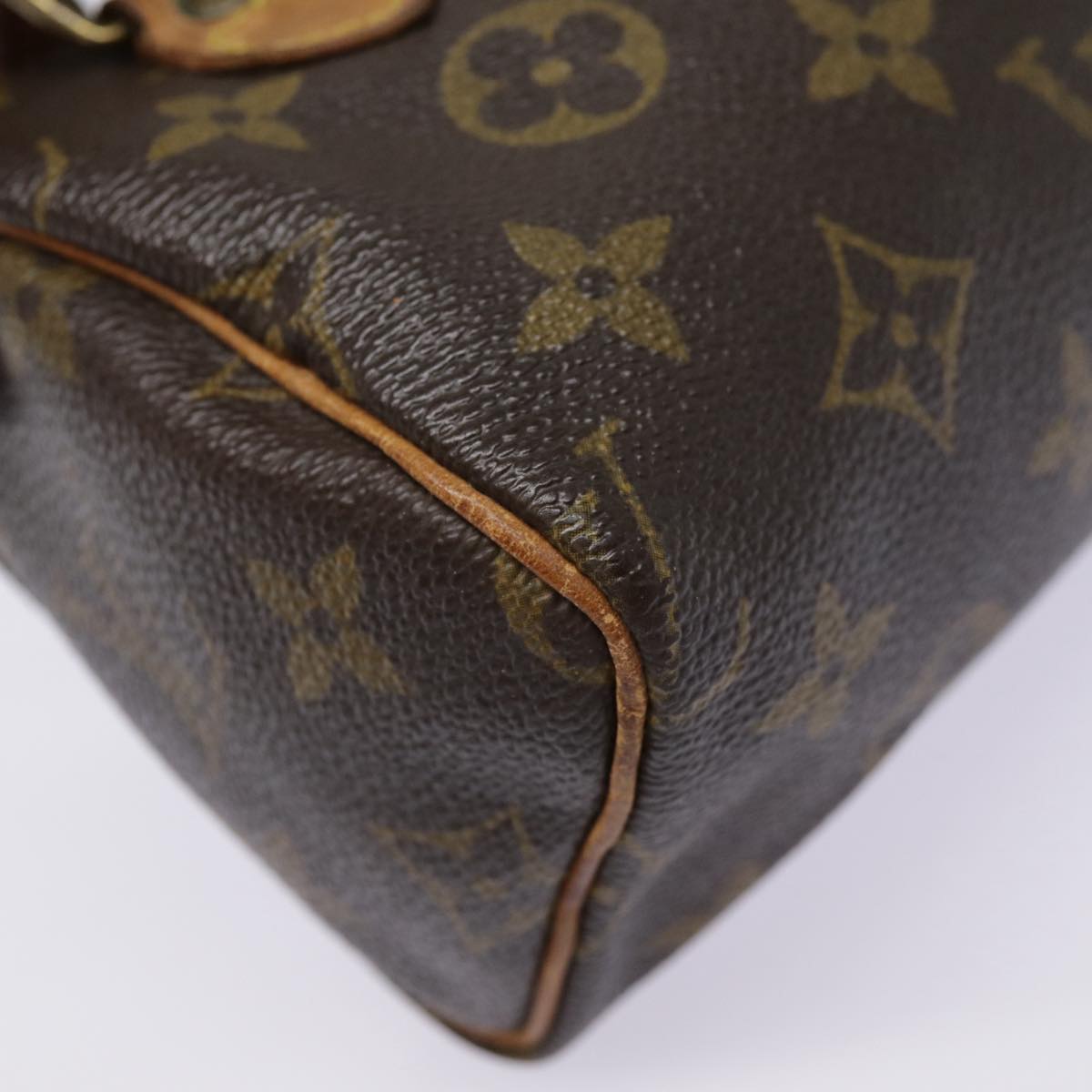 LOUIS VUITTON Monogram Mini Speedy Hand Bag Vintage M41534 LV Auth yk14782