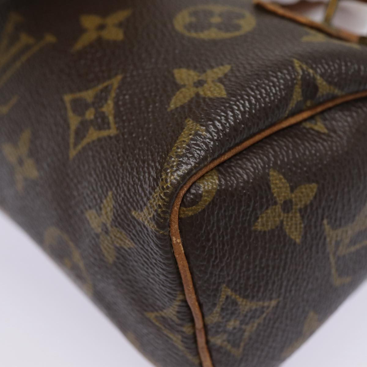 LOUIS VUITTON Monogram Mini Speedy Hand Bag Vintage M41534 LV Auth yk14782