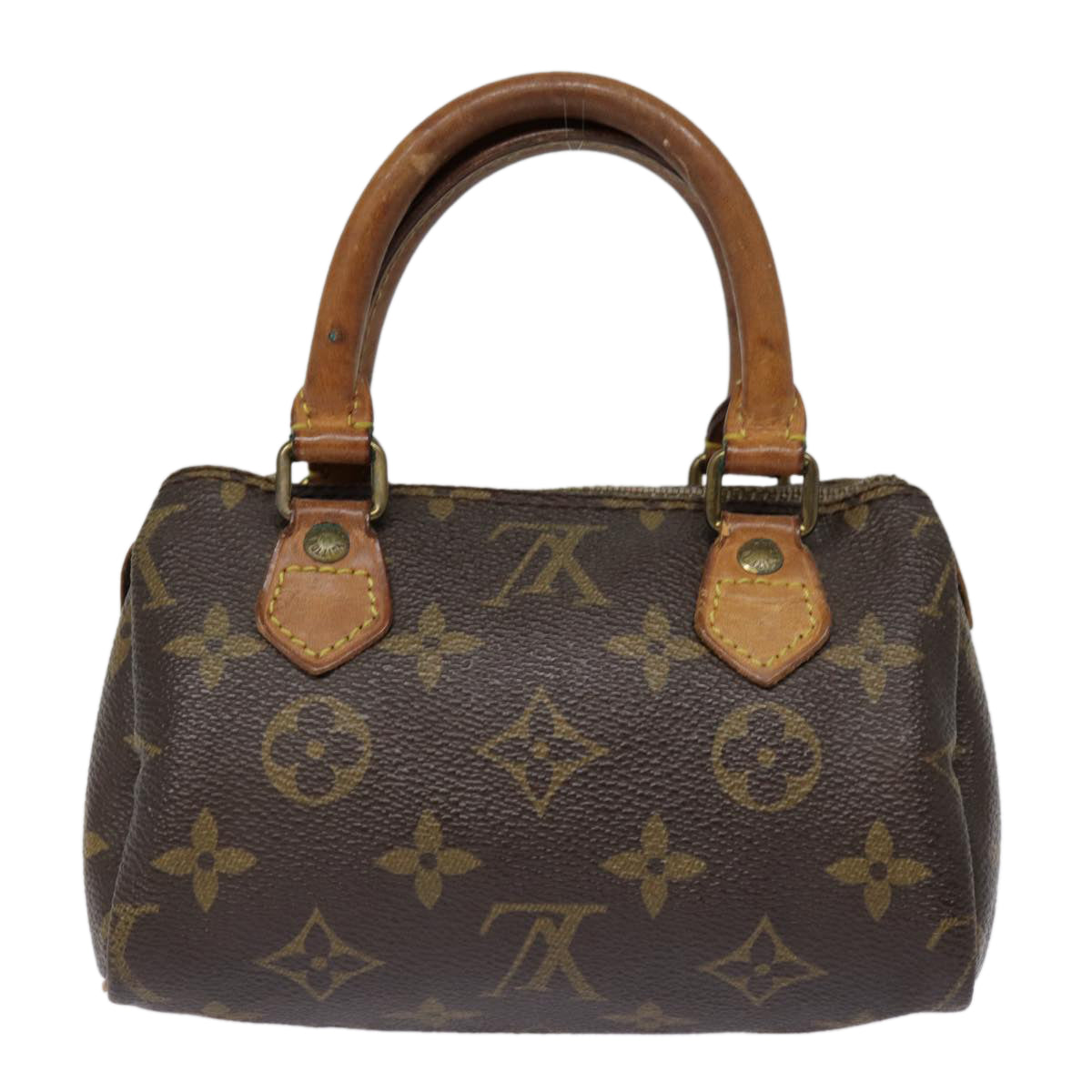 LOUIS VUITTON Monogram Mini Speedy Hand Bag Vintage M41534 LV Auth yk14782