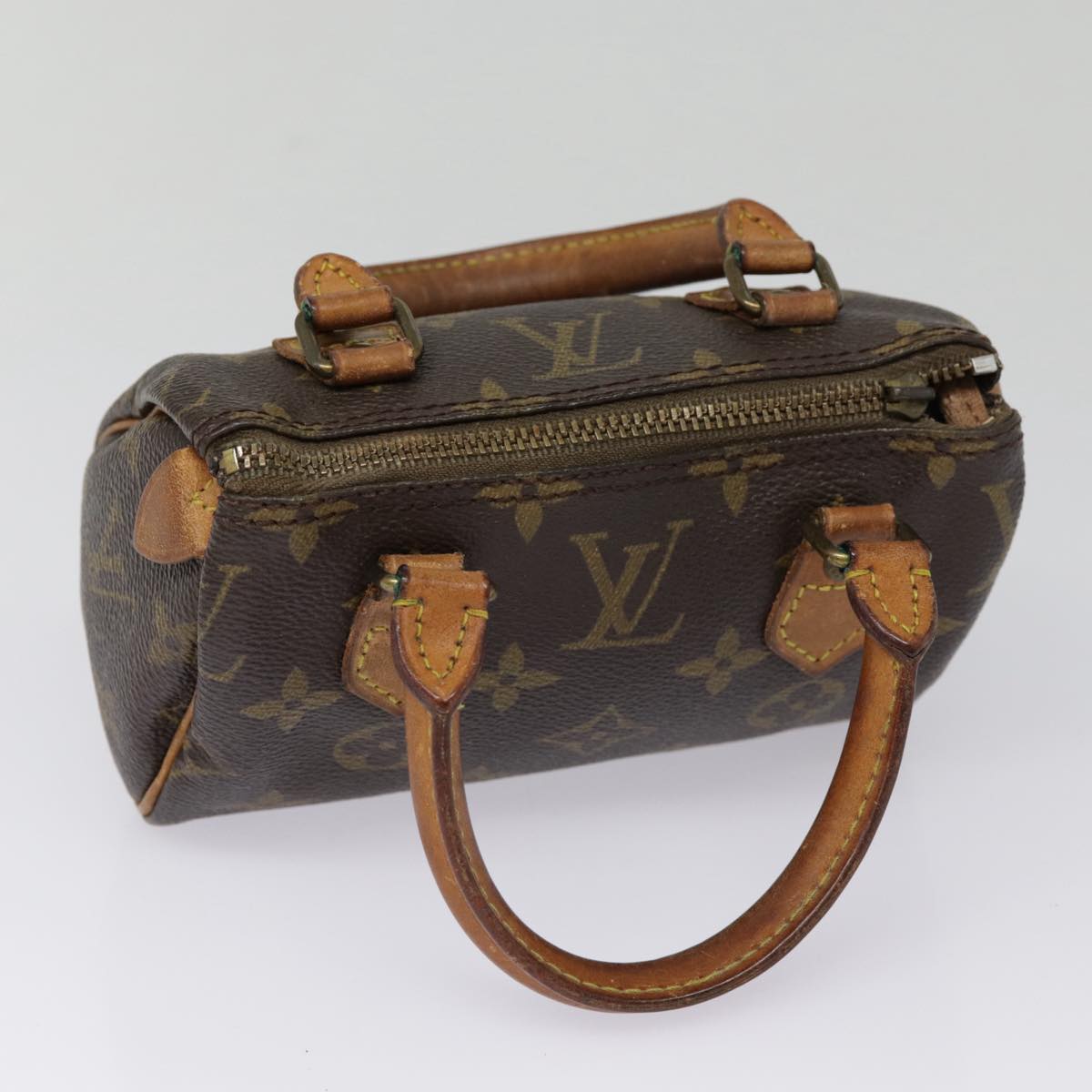 LOUIS VUITTON Monogram Mini Speedy Hand Bag Vintage M41534 LV Auth yk14782