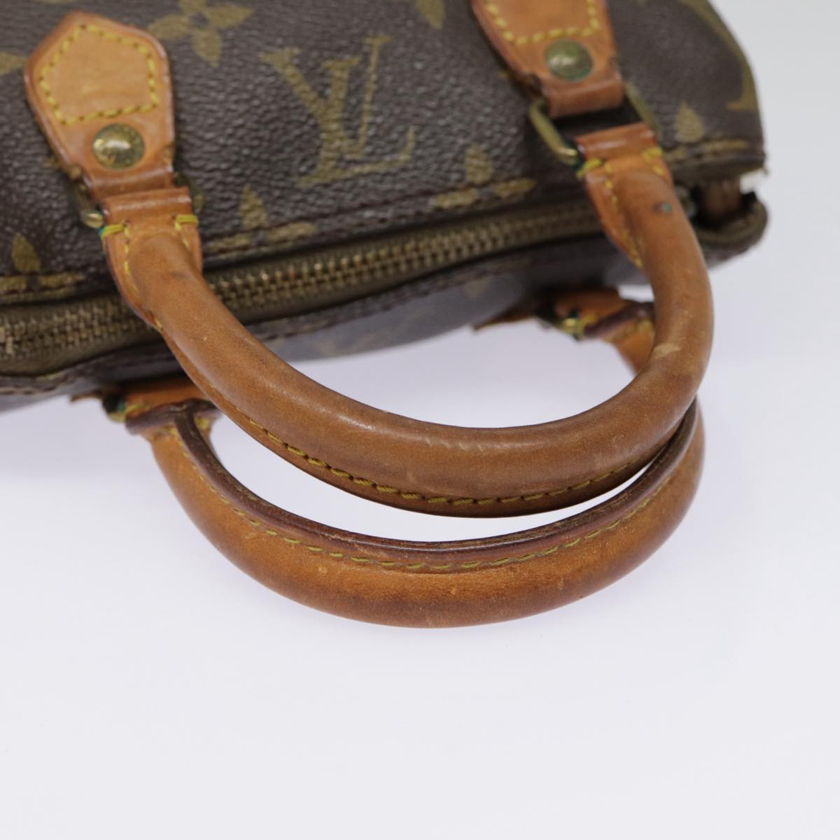 LOUIS VUITTON Monogram Mini Speedy Hand Bag Vintage M41534 LV Auth yk14782