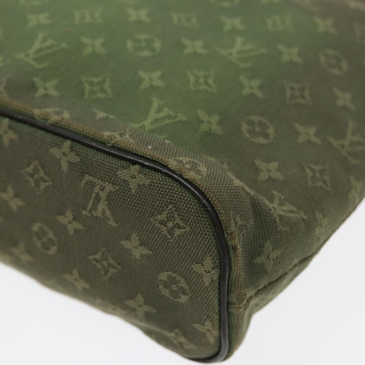 LOUIS VUITTON Monogram Mini Lucille PM Hand Bag TST Khaki M92682 LV Auth yk14803