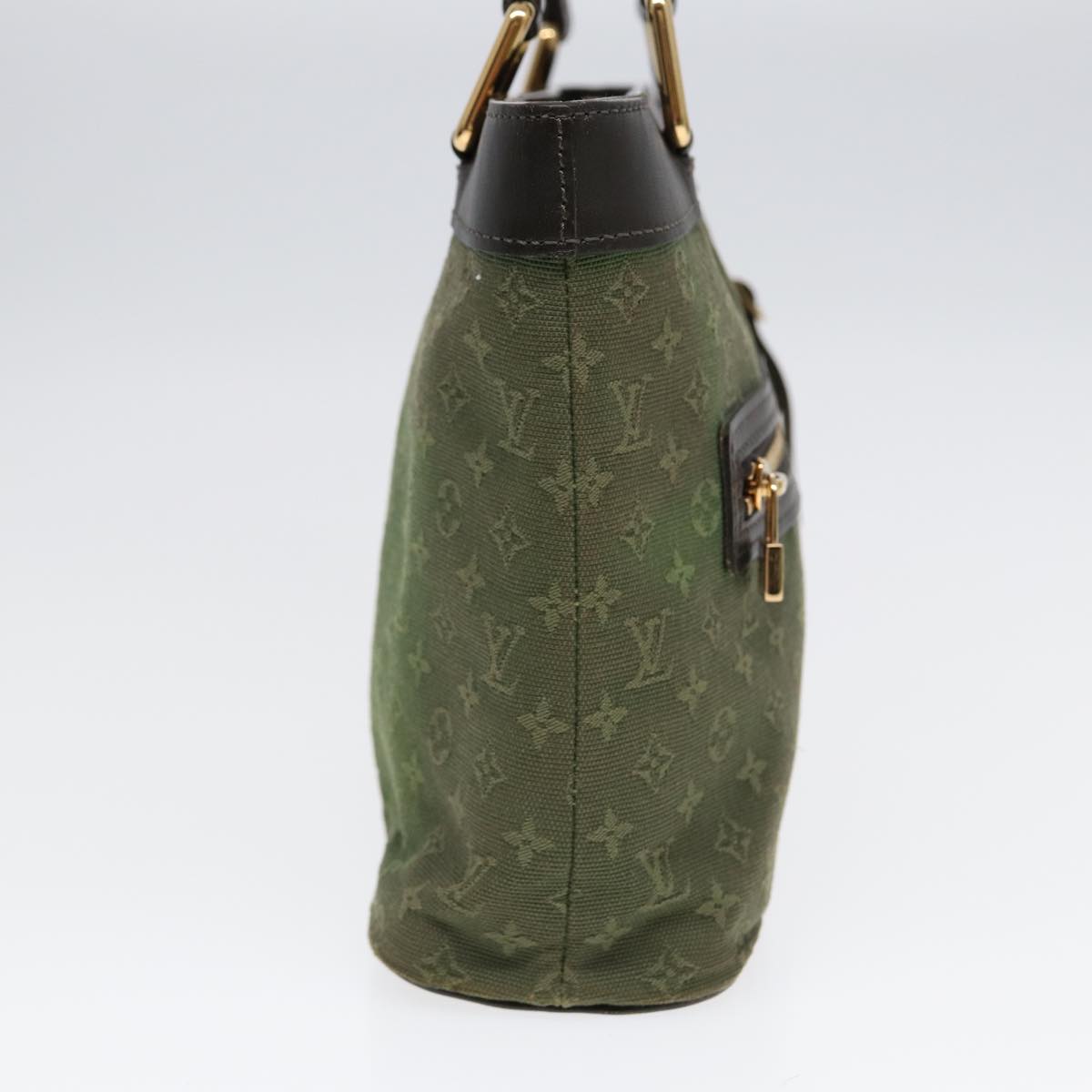 LOUIS VUITTON Monogram Mini Lucille PM Hand Bag TST Khaki M92682 LV Auth yk14803