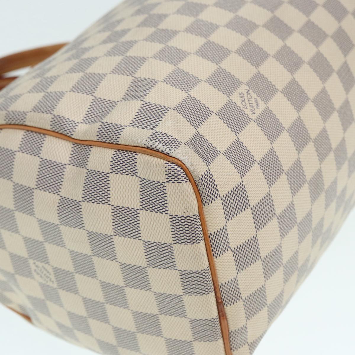 LOUIS VUITTON Damier Azur Speedy 30 Hand Bag N41533 LV Auth yk14823