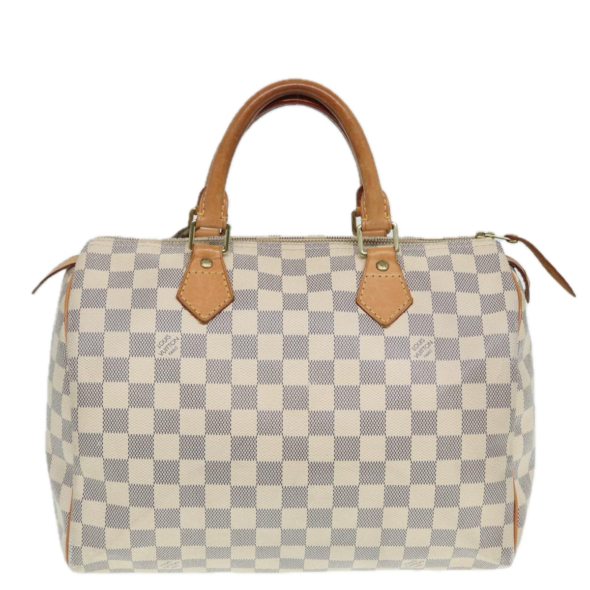 LOUIS VUITTON Damier Azur Speedy 30 Hand Bag N41533 LV Auth yk14823