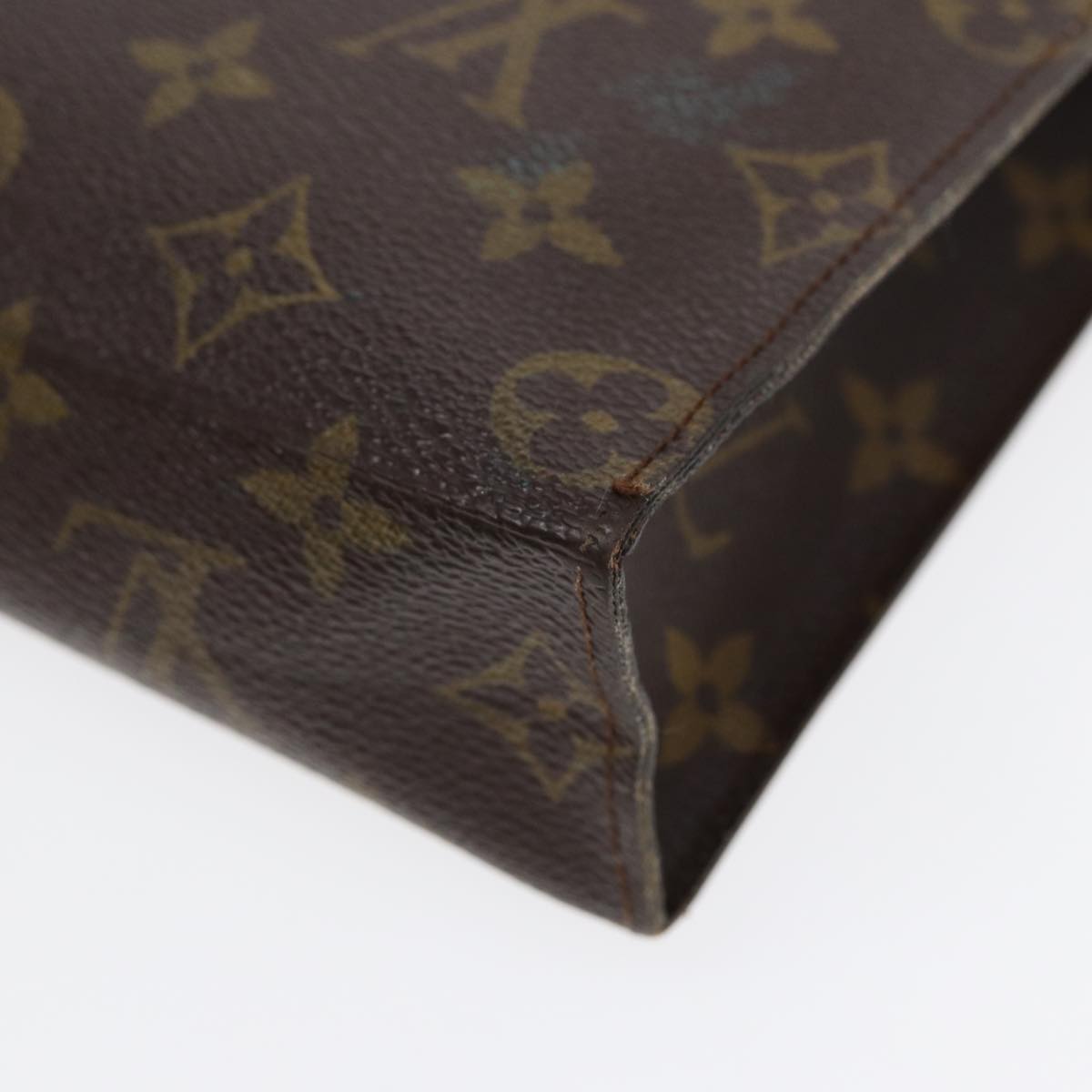 LOUIS VUITTON Monogram Poche Toilette 26 Pouch M47542 LV Auth yk14833