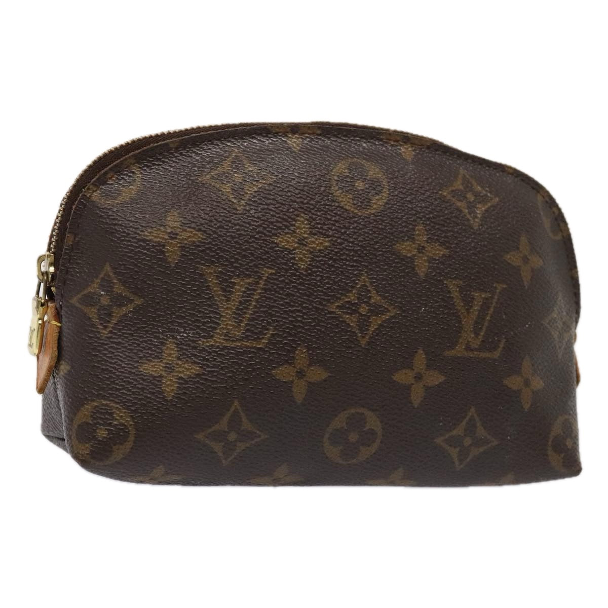 LOUIS VUITTON Monogram Pochette Cosmetic PM Cosmetic Pouch M47515 Auth yk14839