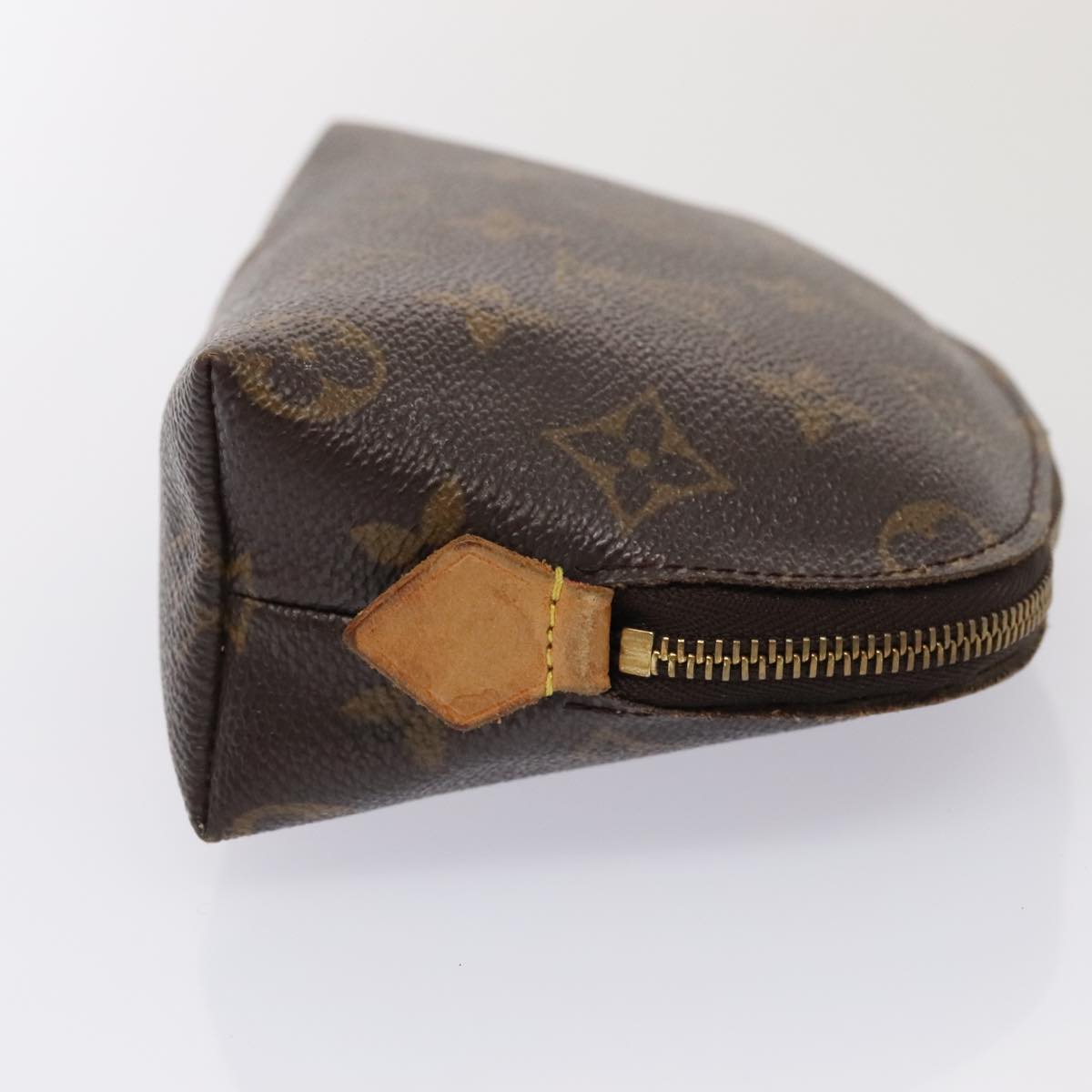 LOUIS VUITTON Monogram Pochette Cosmetic PM Cosmetic Pouch M47515 Auth yk14839