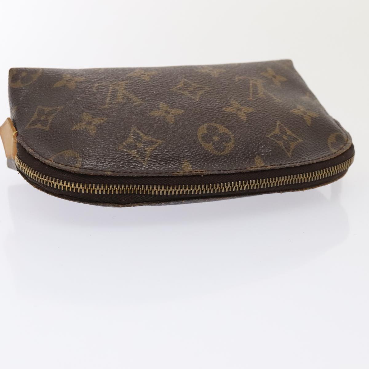 LOUIS VUITTON Monogram Pochette Cosmetic PM Cosmetic Pouch M47515 Auth yk14839