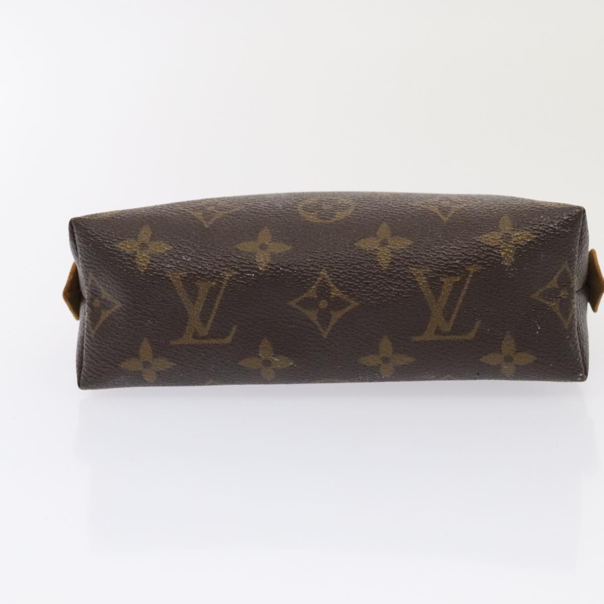 LOUIS VUITTON Monogram Pochette Cosmetic PM Cosmetic Pouch M47515 Auth yk14839