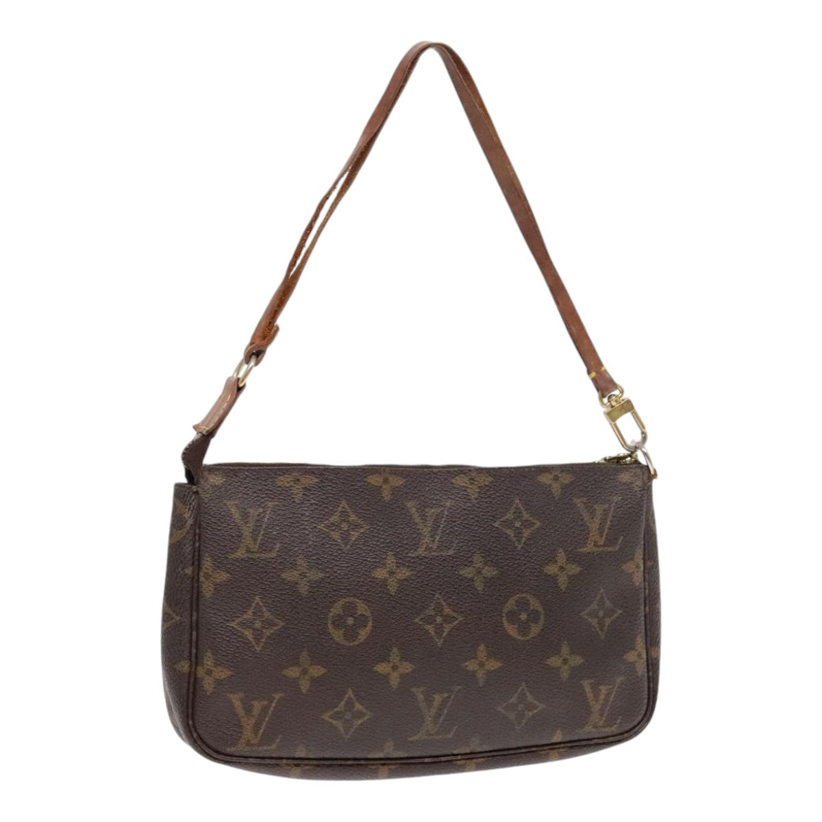 LOUIS VUITTON Monogram Pochette Accessoires Pouch M51980 LV Auth yk14861