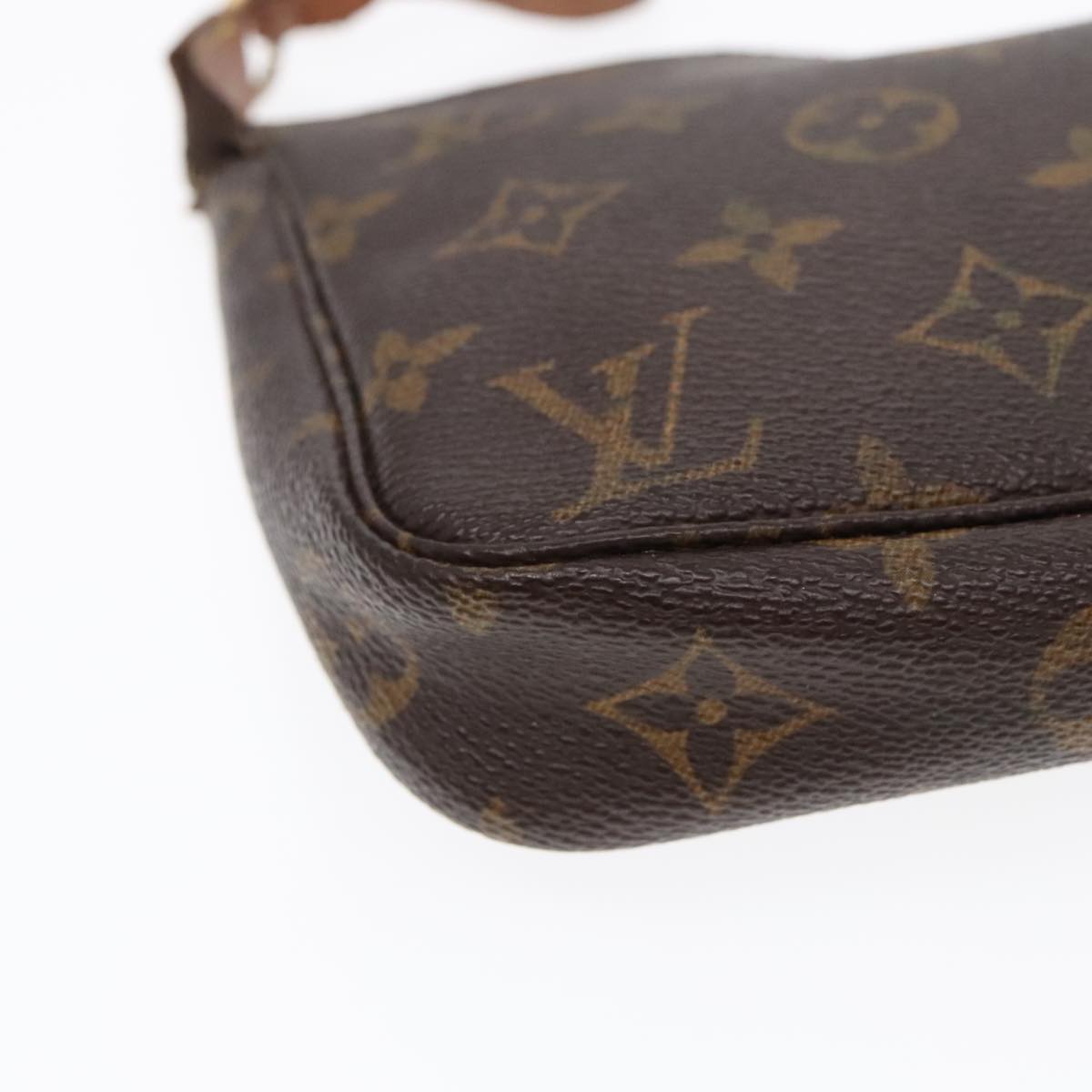 LOUIS VUITTON Monogram Pochette Accessoires Pouch M51980 LV Auth yk14861