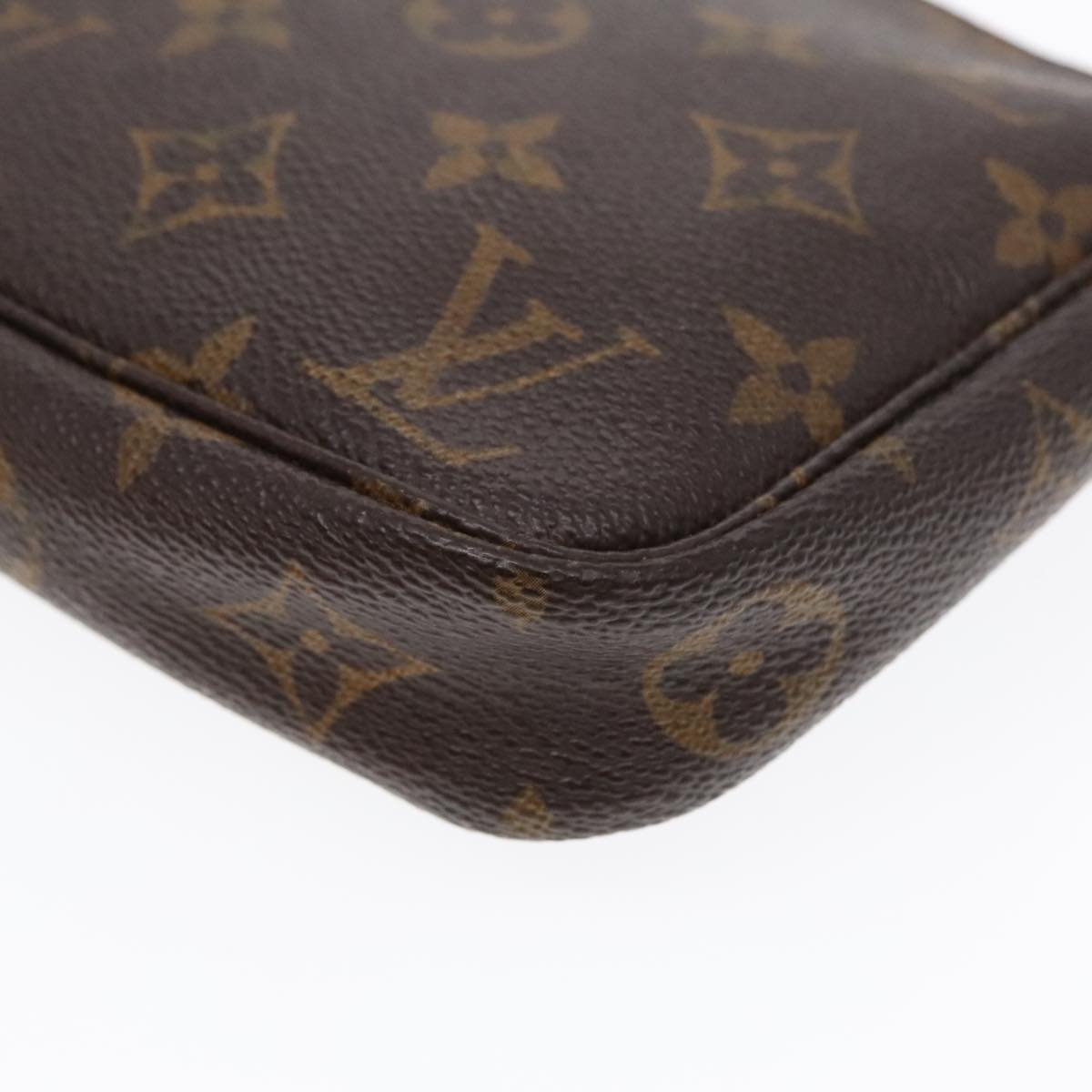 LOUIS VUITTON Monogram Pochette Accessoires Pouch M51980 LV Auth yk14861