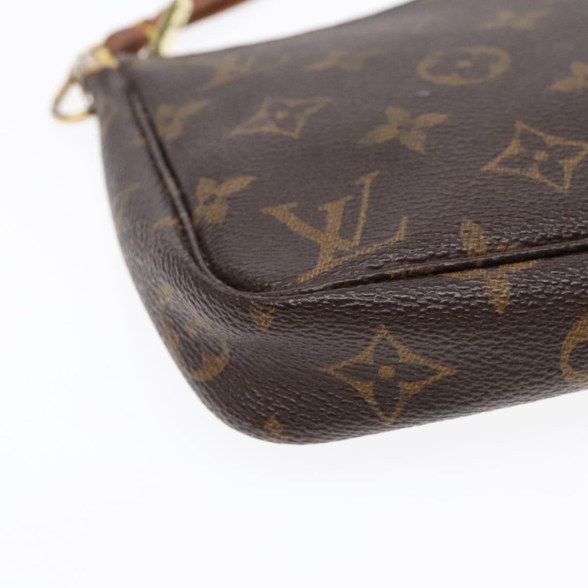 LOUIS VUITTON Monogram Pochette Accessoires Pouch M51980 LV Auth yk14861