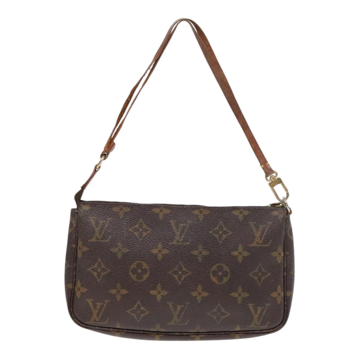 LOUIS VUITTON Monogram Pochette Accessoires Pouch M51980 LV Auth yk14861