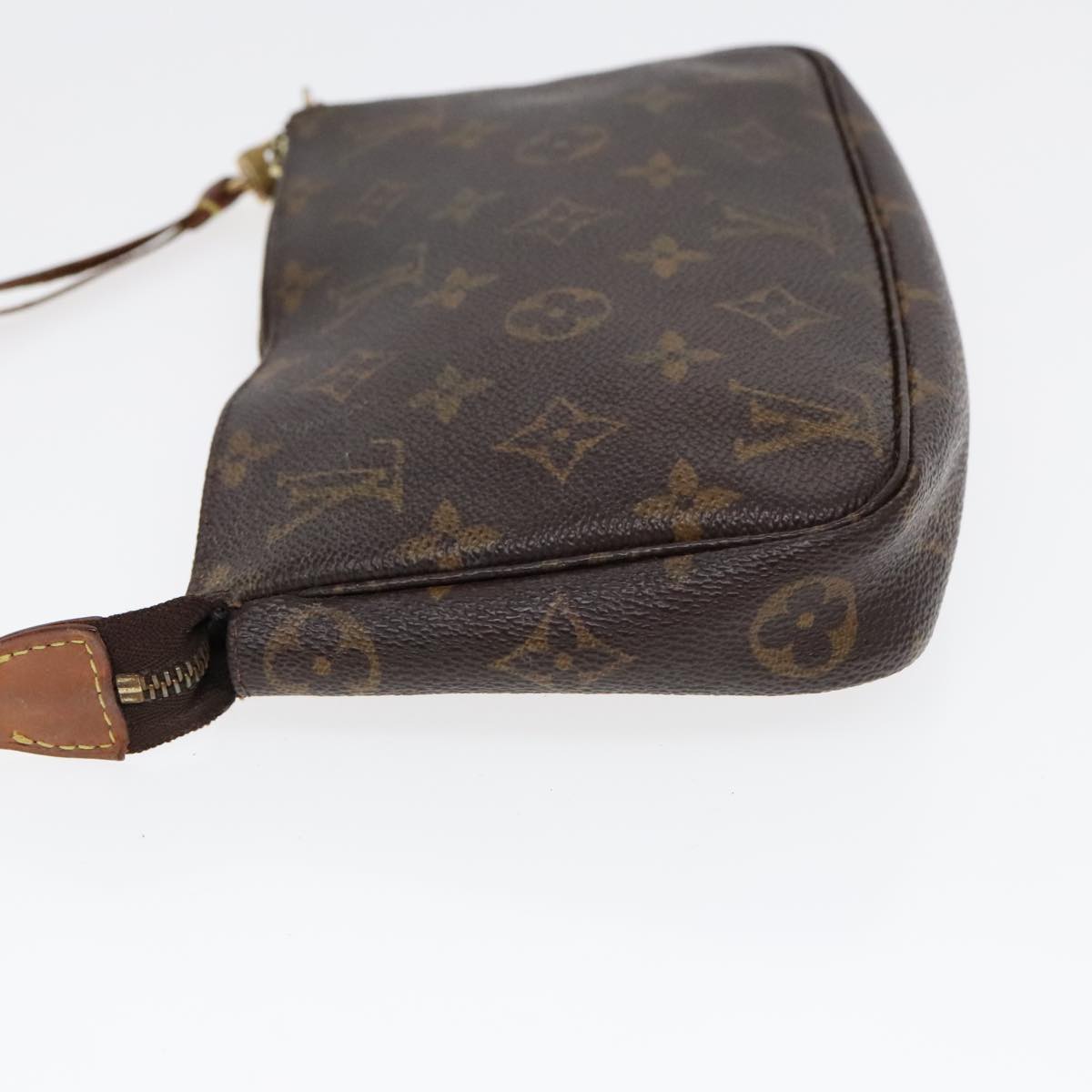 LOUIS VUITTON Monogram Pochette Accessoires Pouch M51980 LV Auth yk14861