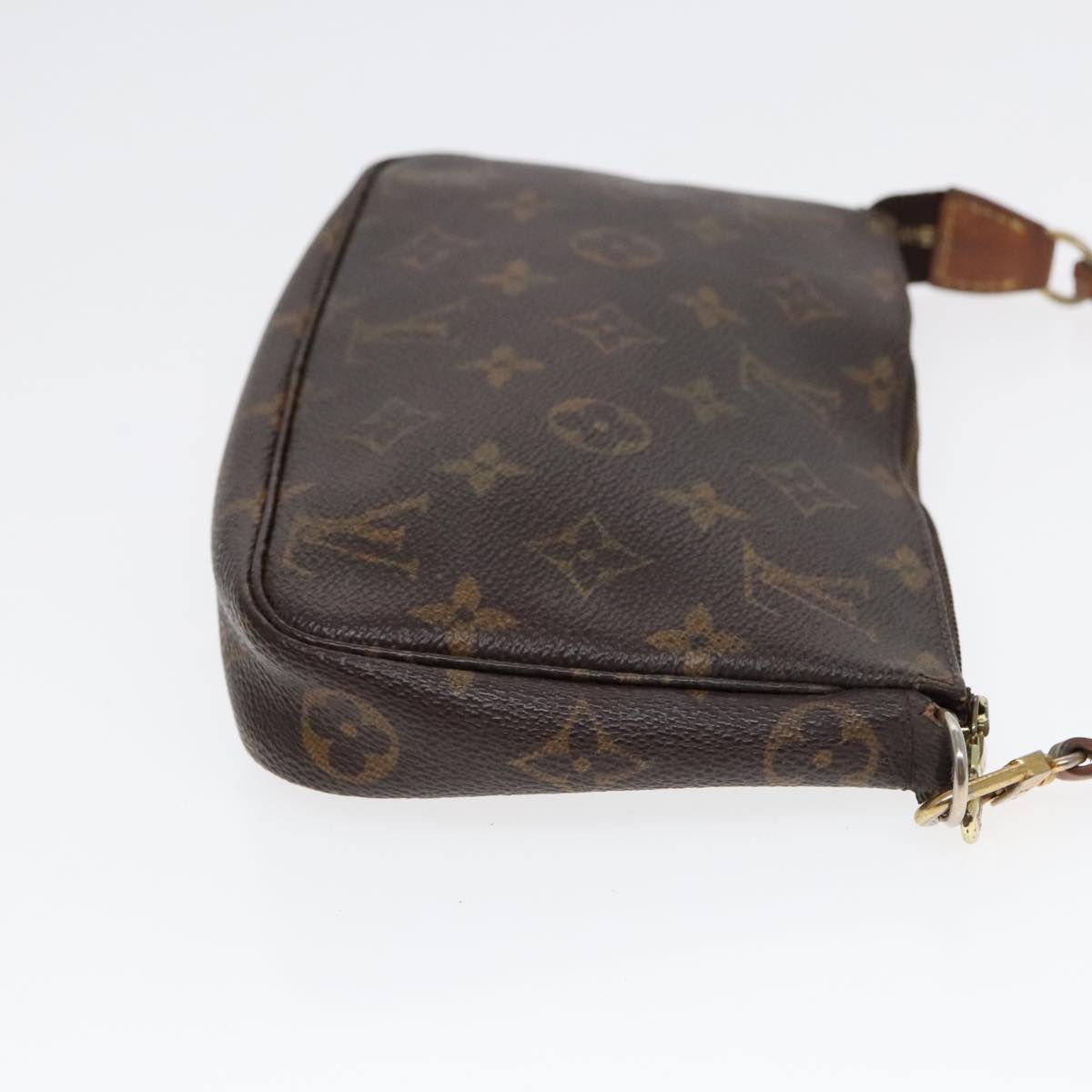 LOUIS VUITTON Monogram Pochette Accessoires Pouch M51980 LV Auth yk14861