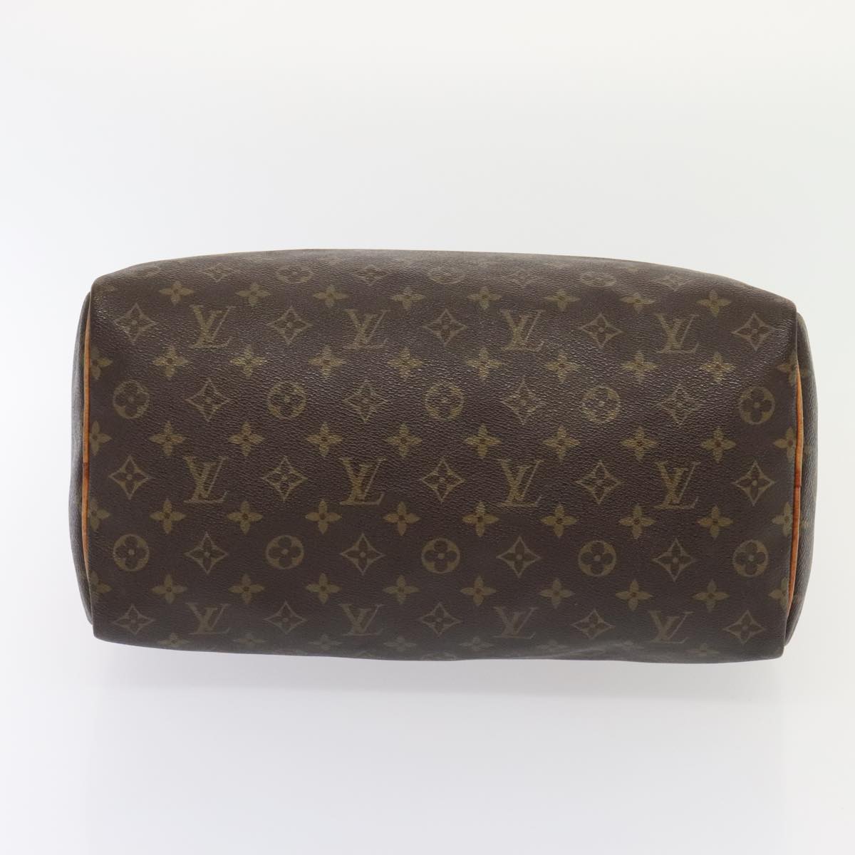 LOUIS VUITTON Monogram Speedy 35 Hand Bag M41524 LV Auth yk14870