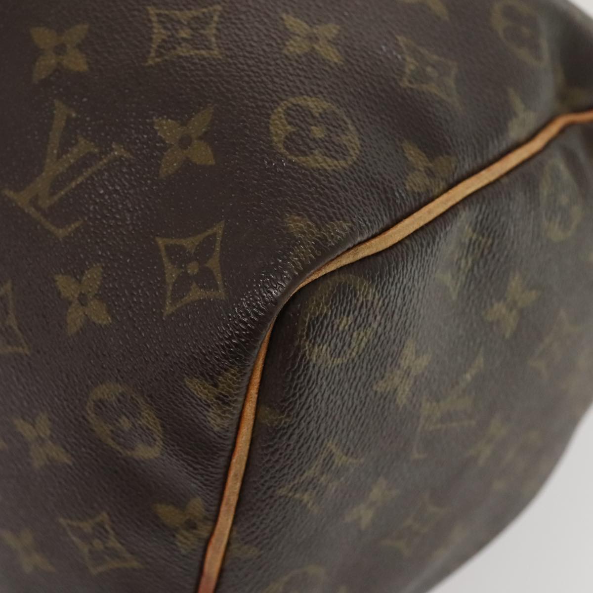 LOUIS VUITTON Monogram Speedy 35 Hand Bag M41524 LV Auth yk14870