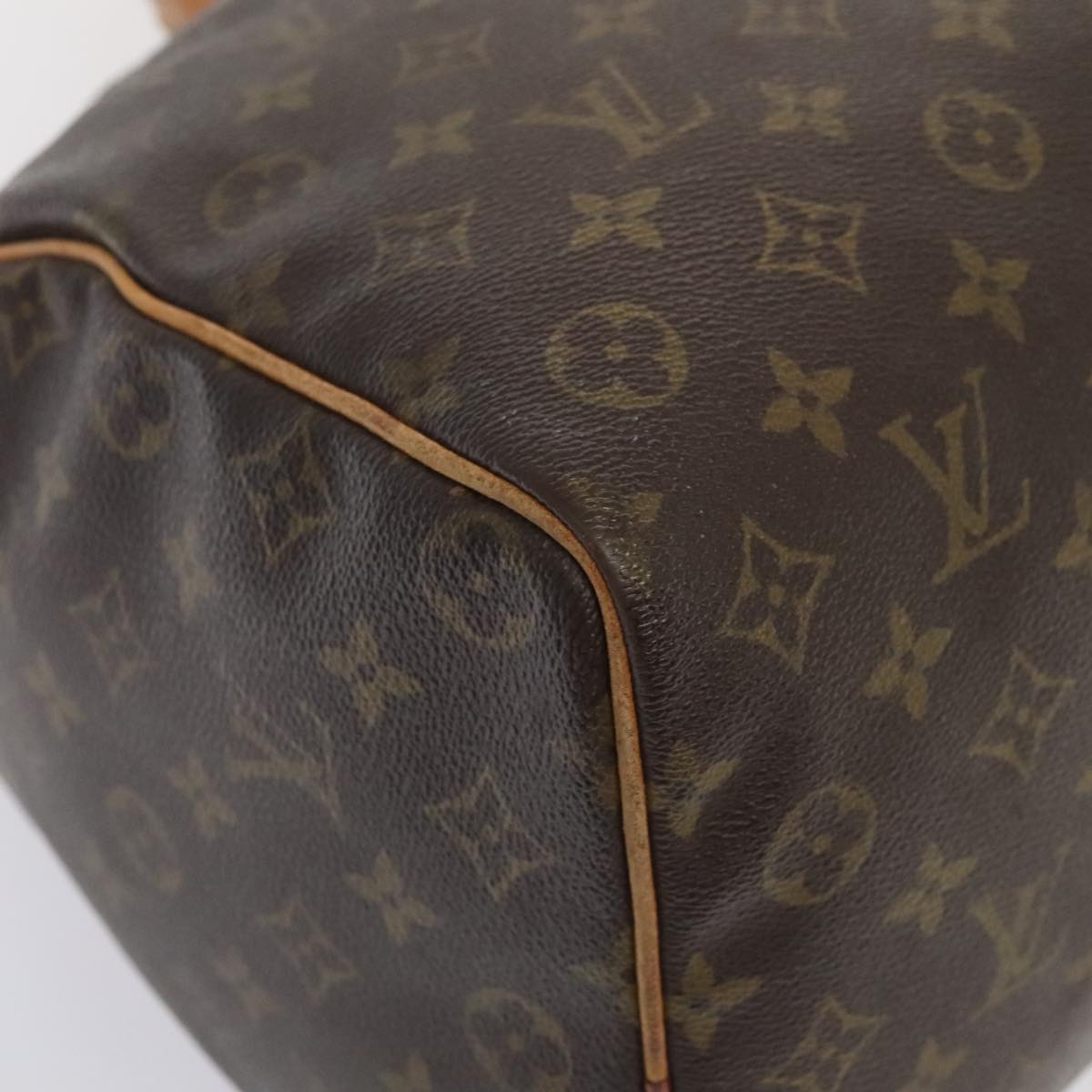 LOUIS VUITTON Monogram Speedy 35 Hand Bag M41524 LV Auth yk14870