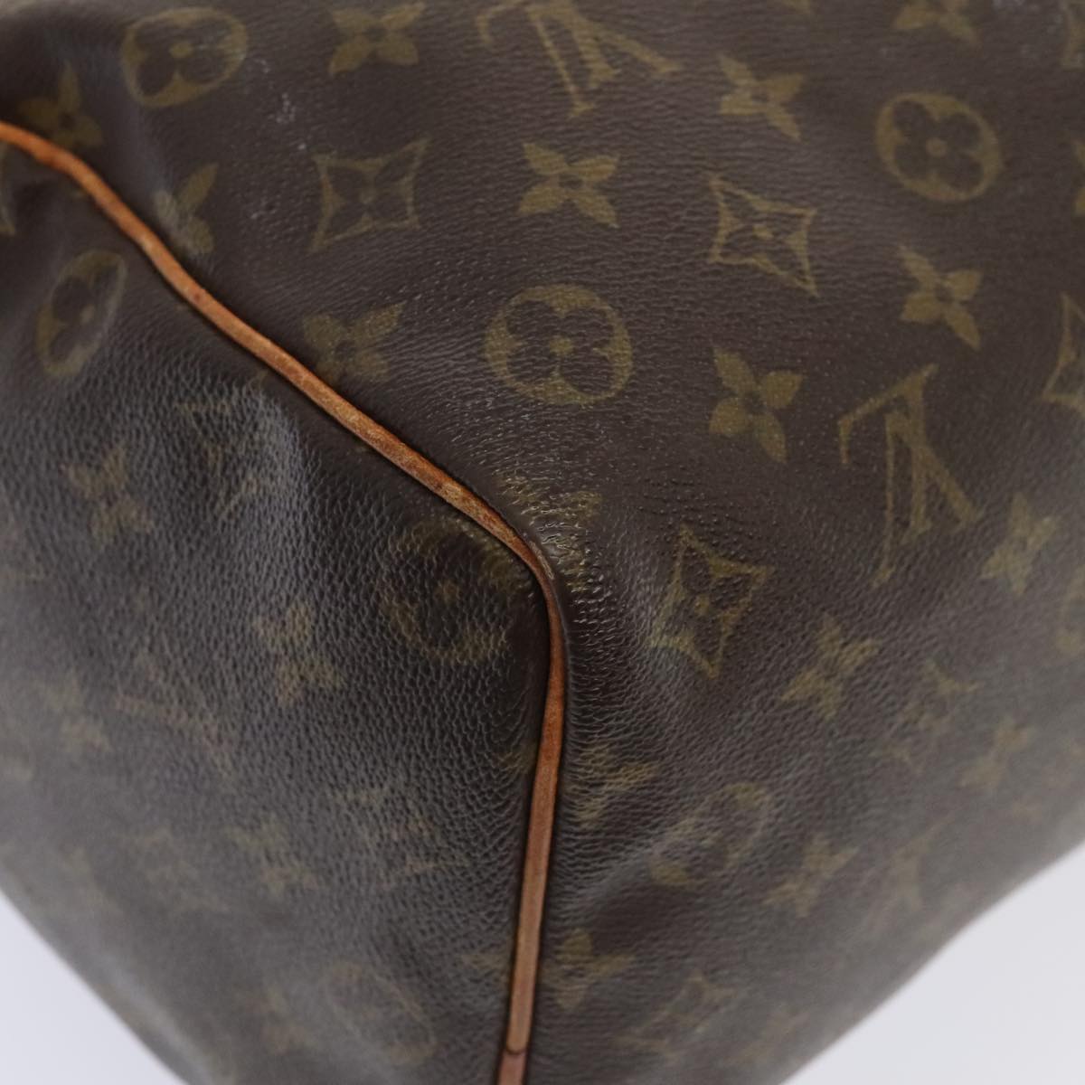 LOUIS VUITTON Monogram Speedy 35 Hand Bag M41524 LV Auth yk14870