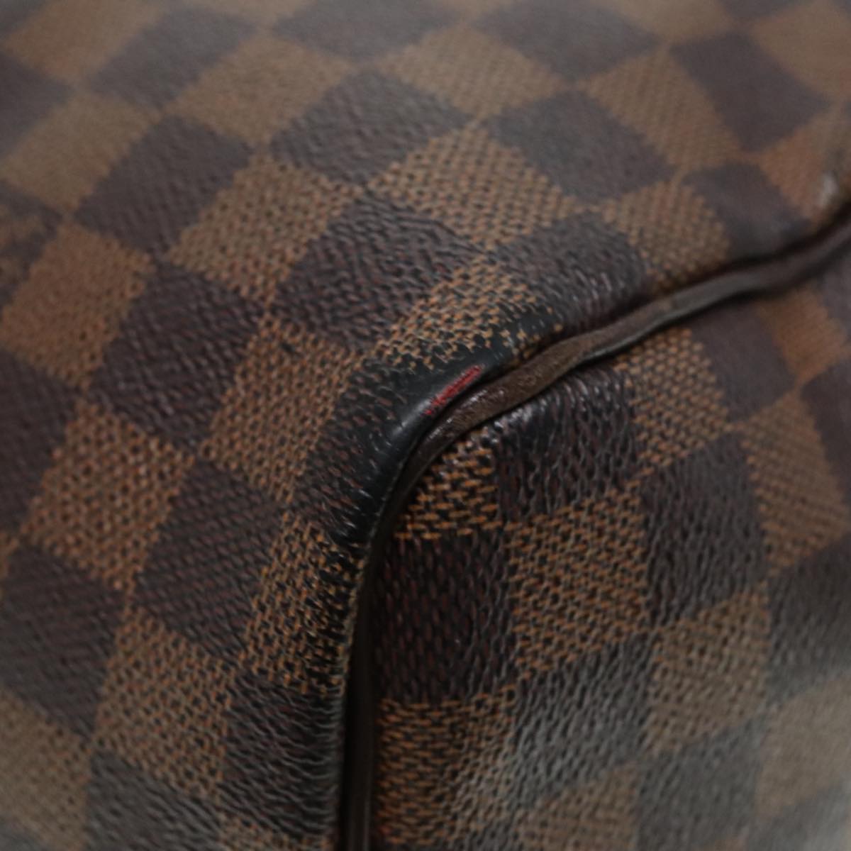 LOUIS VUITTON Damier Ebene Speedy 30 Hand Bag N41364 LV Auth yk14923