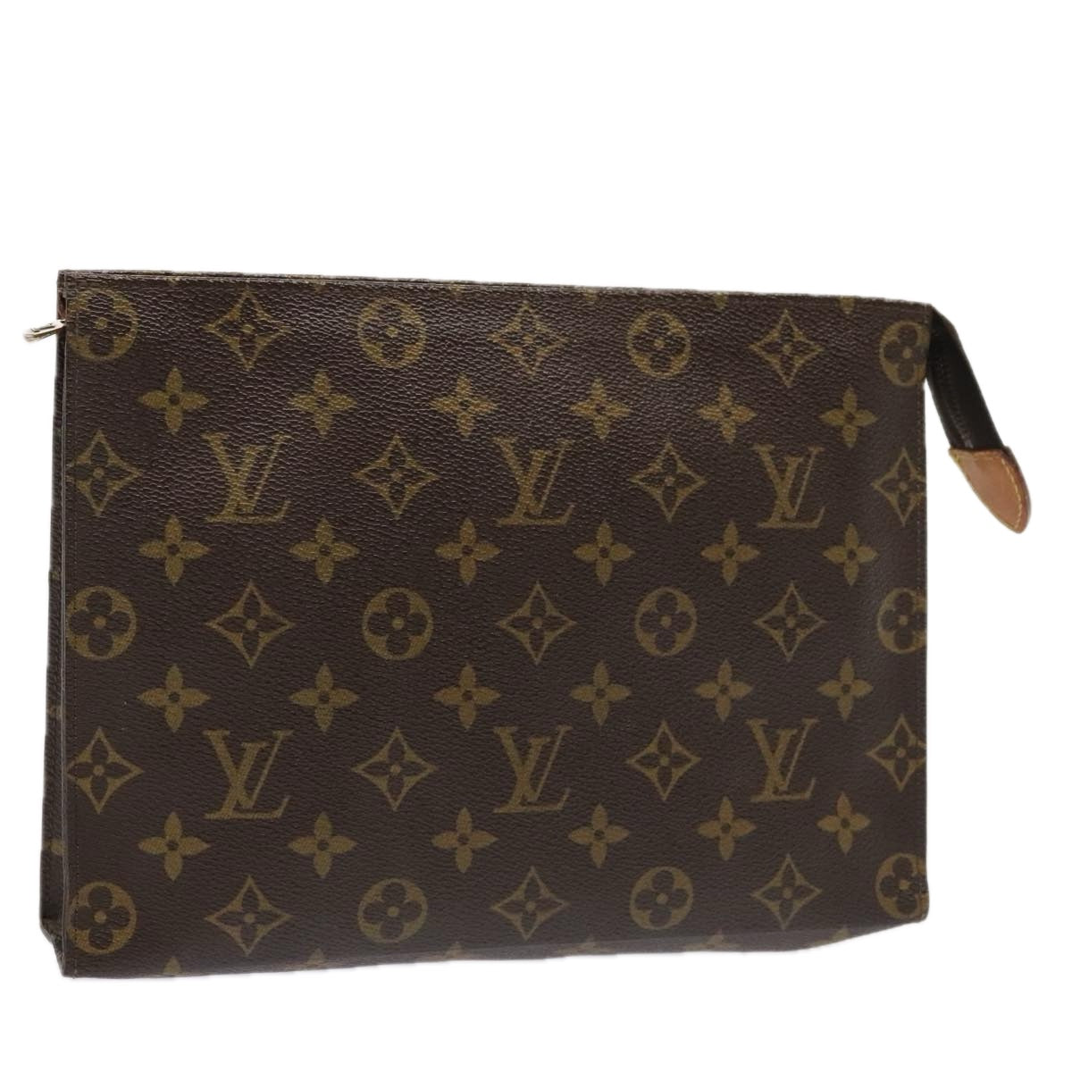 LOUIS VUITTON Monogram Poche Toilette 26 Pouch M47542 LV Auth yk14934