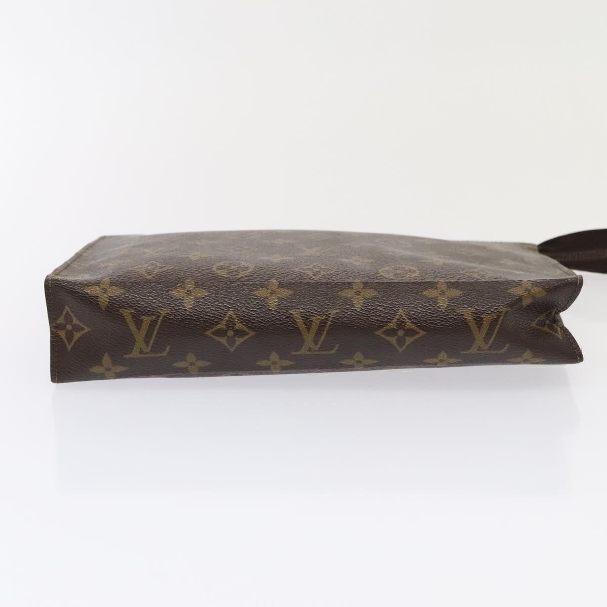 LOUIS VUITTON Monogram Poche Toilette 26 Pouch M47542 LV Auth yk14934