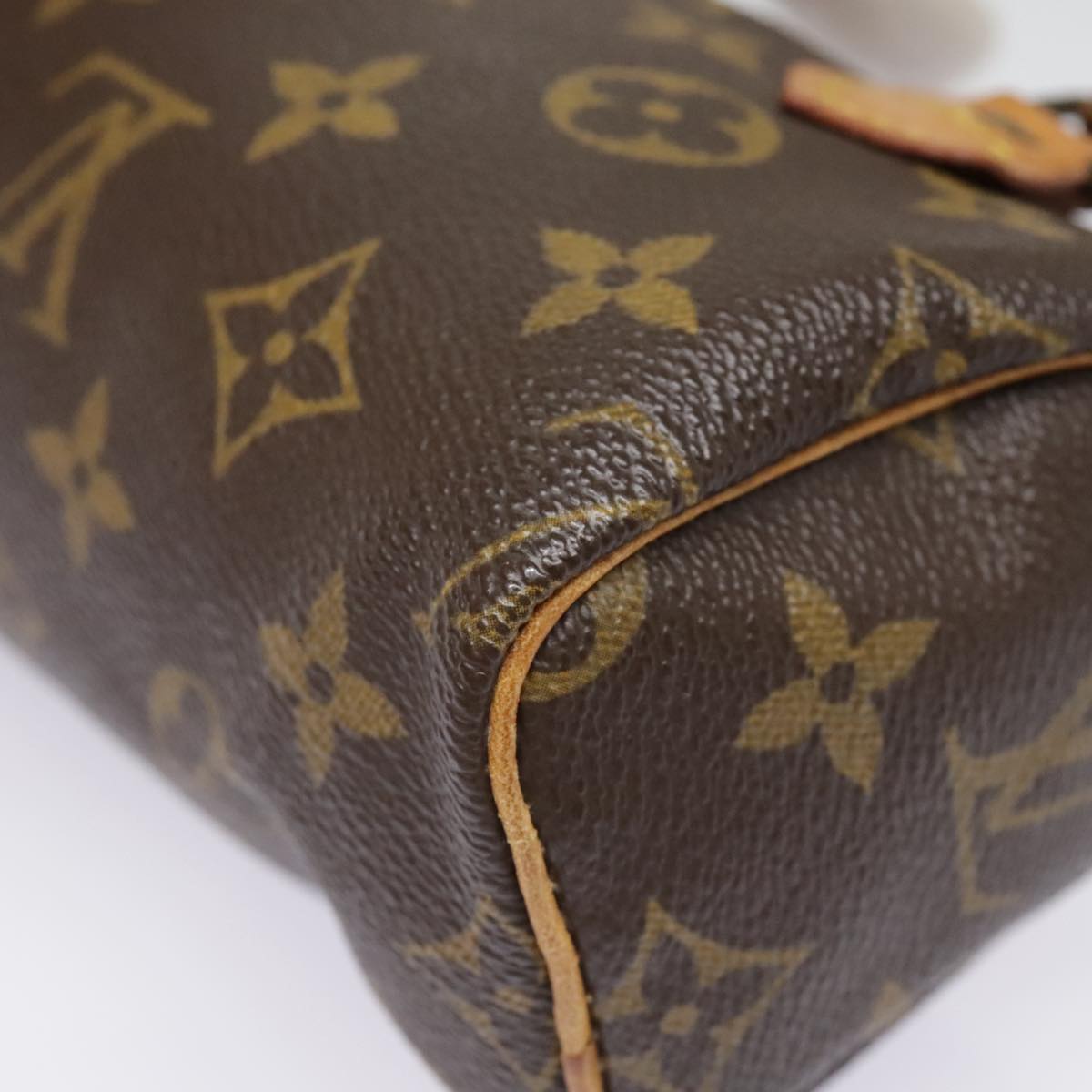 LOUIS VUITTON Monogram Mini Speedy Hand Bag Vintage M41534 LV Auth yk14972