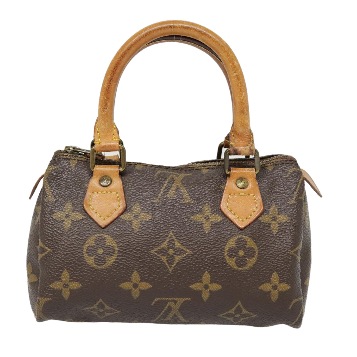 LOUIS VUITTON Monogram Mini Speedy Hand Bag Vintage M41534 LV Auth yk14972