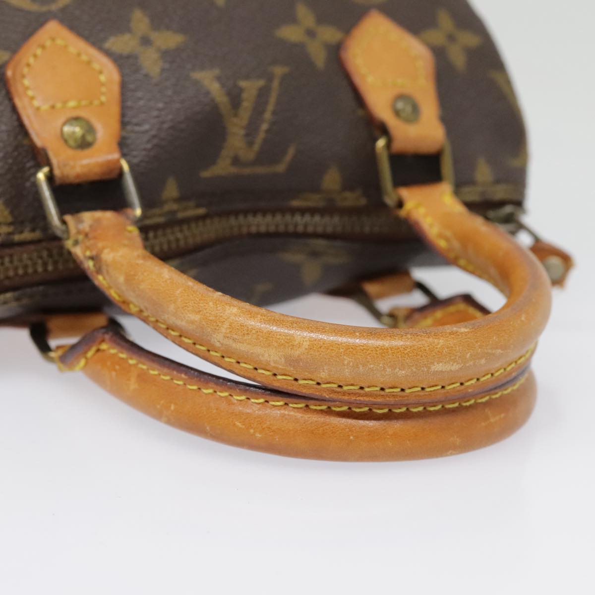 LOUIS VUITTON Monogram Mini Speedy Hand Bag Vintage M41534 LV Auth yk14972