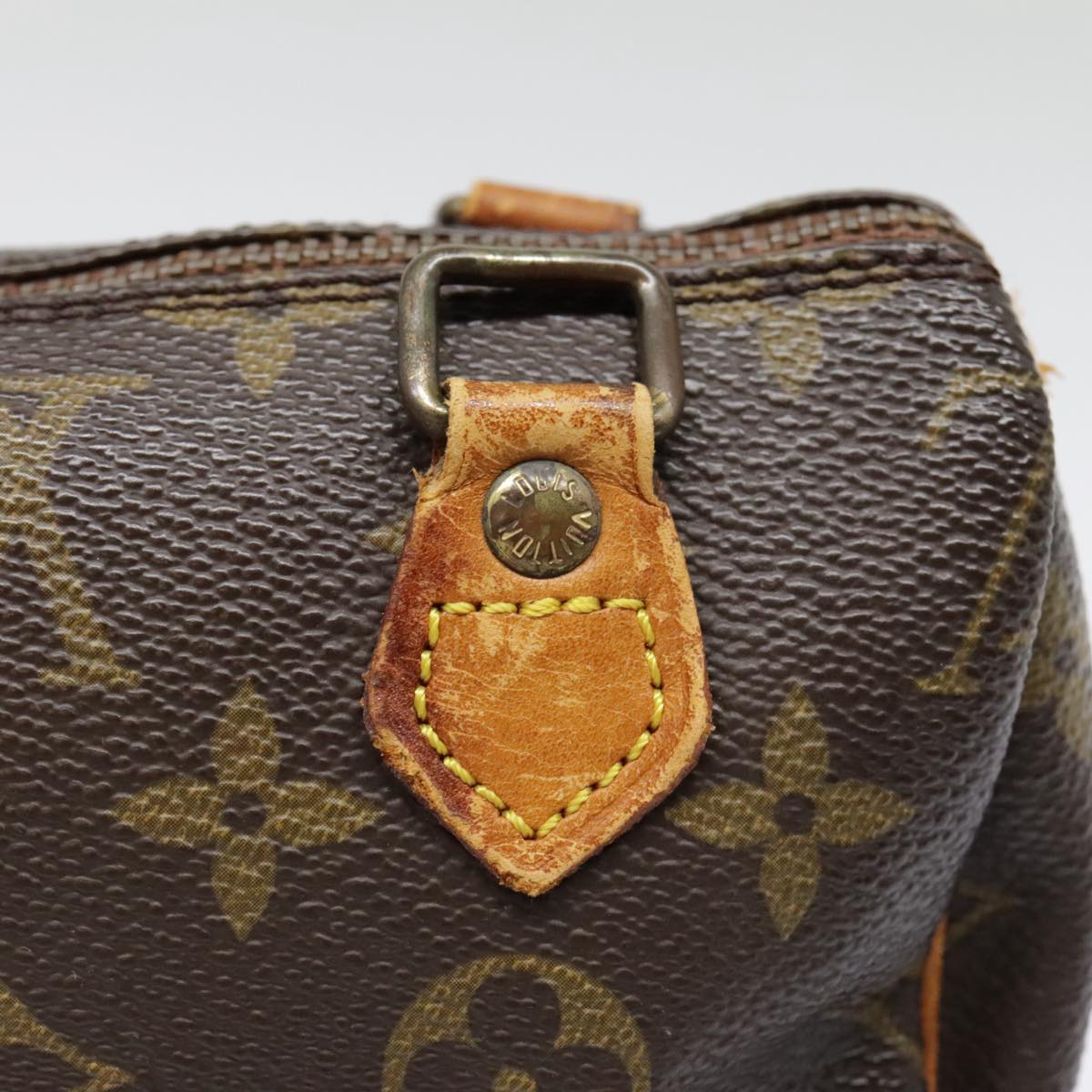 LOUIS VUITTON Monogram Mini Speedy Hand Bag Vintage M41534 LV Auth yk14973