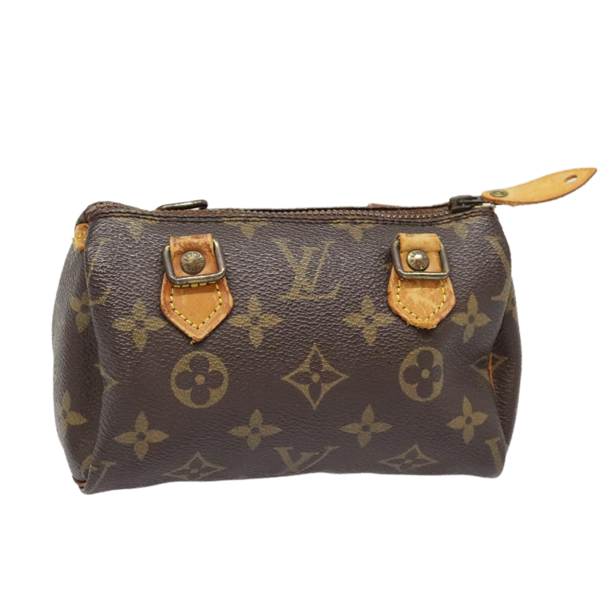 LOUIS VUITTON Monogram Mini Speedy Hand Bag Vintage M41534 LV Auth yk14973