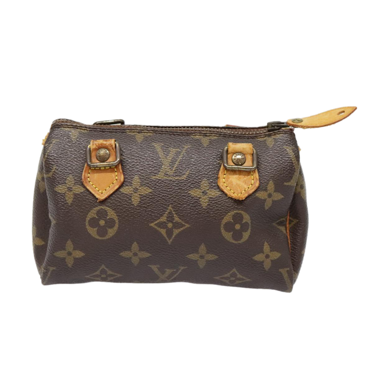 LOUIS VUITTON Monogram Mini Speedy Hand Bag Vintage M41534 LV Auth yk14973