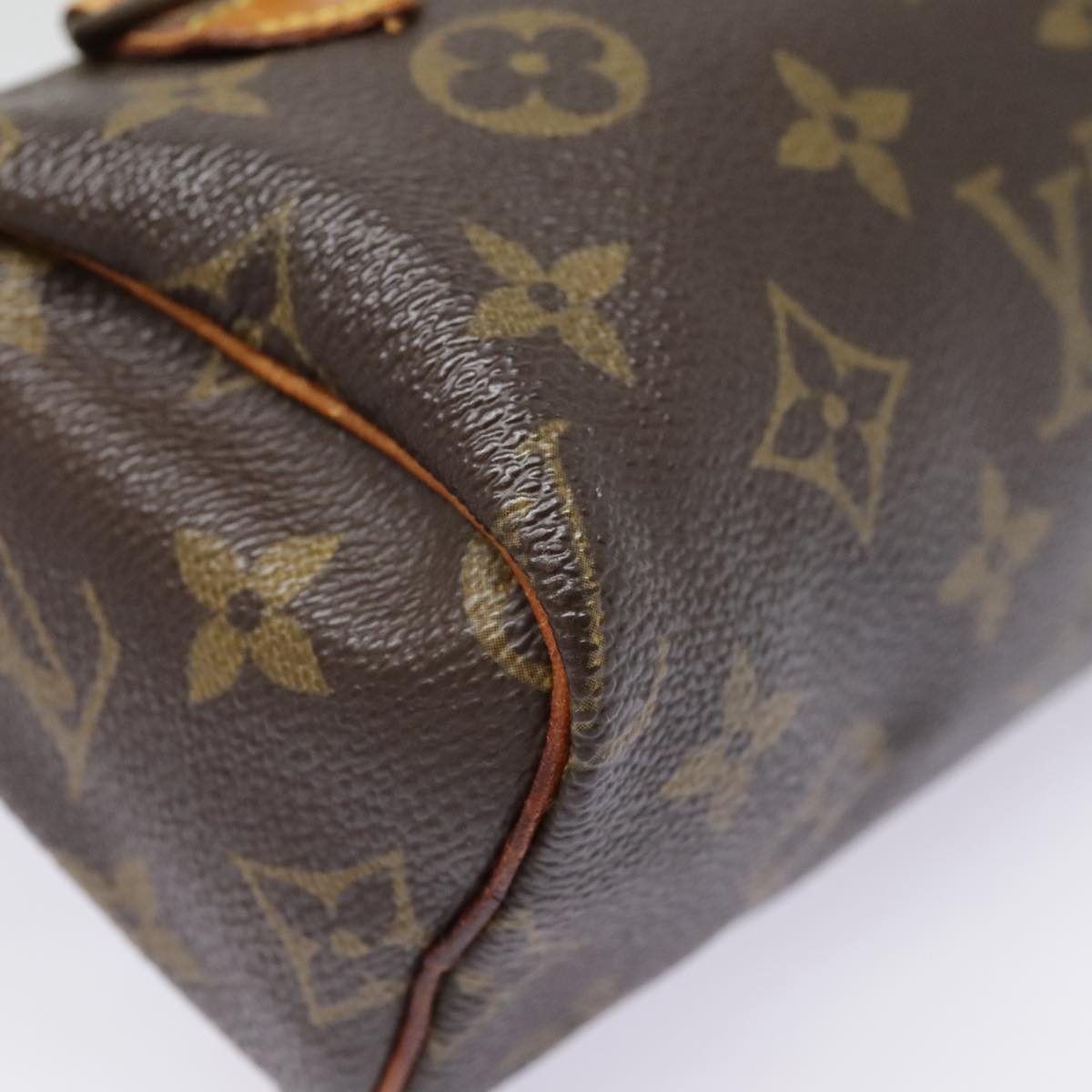 LOUIS VUITTON Monogram Mini Speedy Hand Bag Vintage M41534 LV Auth yk14973