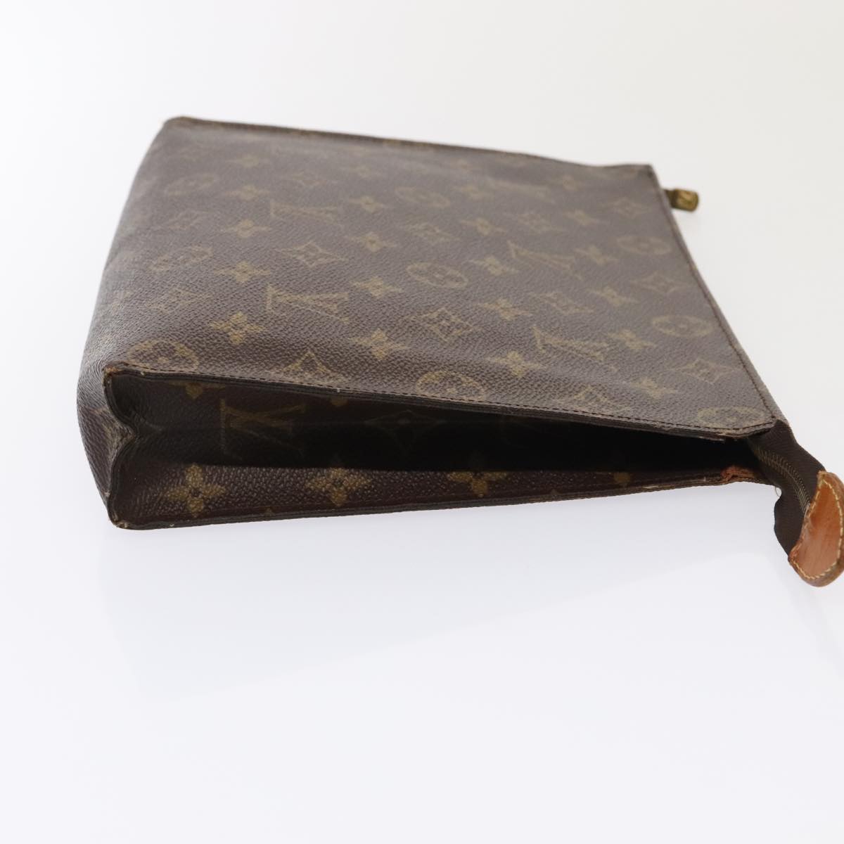 LOUIS VUITTON Monogram Poche Toilette 26 Pouch M47542 LV Auth yk14977