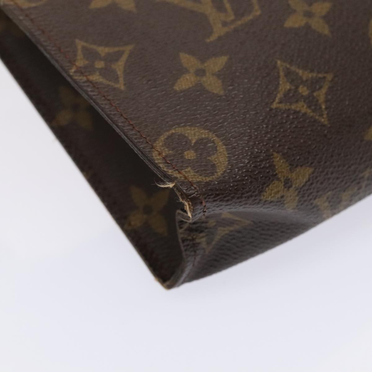 LOUIS VUITTON Monogram Poche Toilette 26 Pouch M47542 LV Auth yk14977