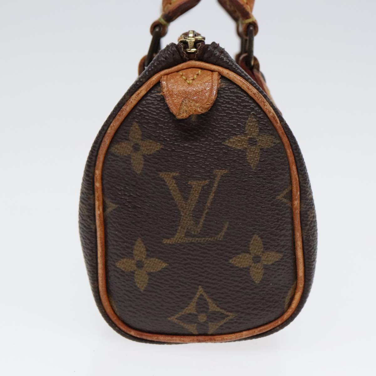 LOUIS VUITTON Monogram Mini Speedy Hand Bag M41534 LV Auth yk14990