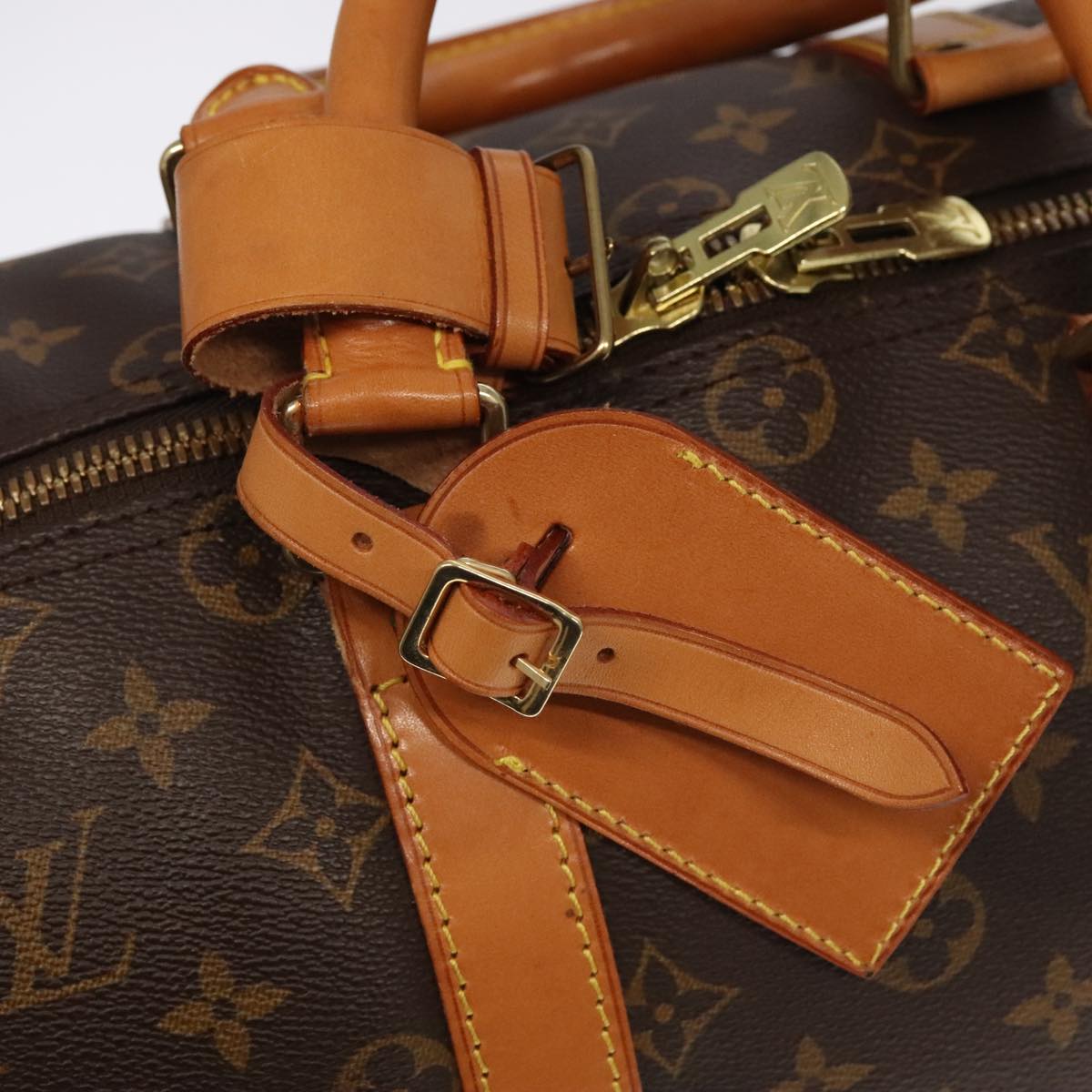 LOUIS VUITTON Monogram Keepall 45 Boston Bag M41428 LV Auth yk15037