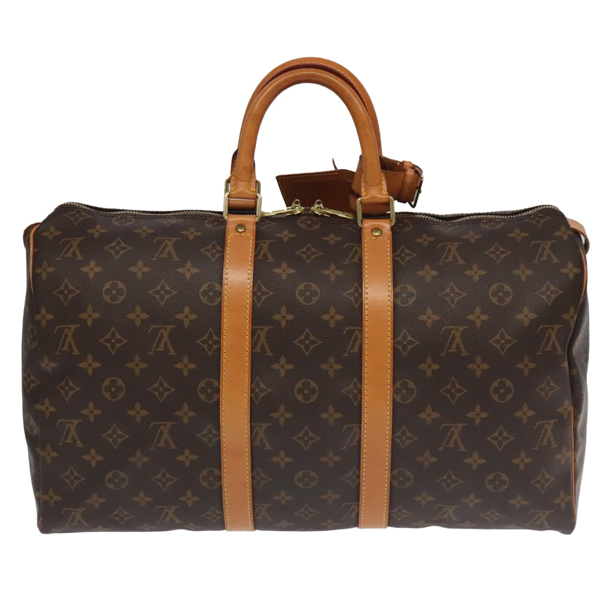 LOUIS VUITTON Monogram Keepall 45 Boston Bag M41428 LV Auth yk15037