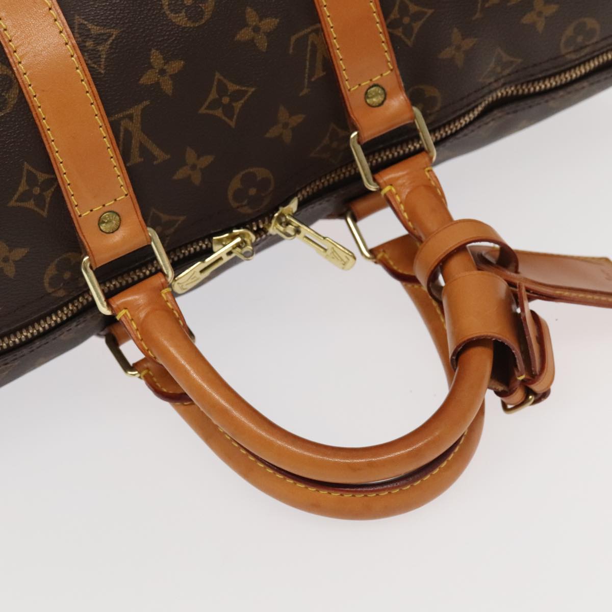 LOUIS VUITTON Monogram Keepall 45 Boston Bag M41428 LV Auth yk15037