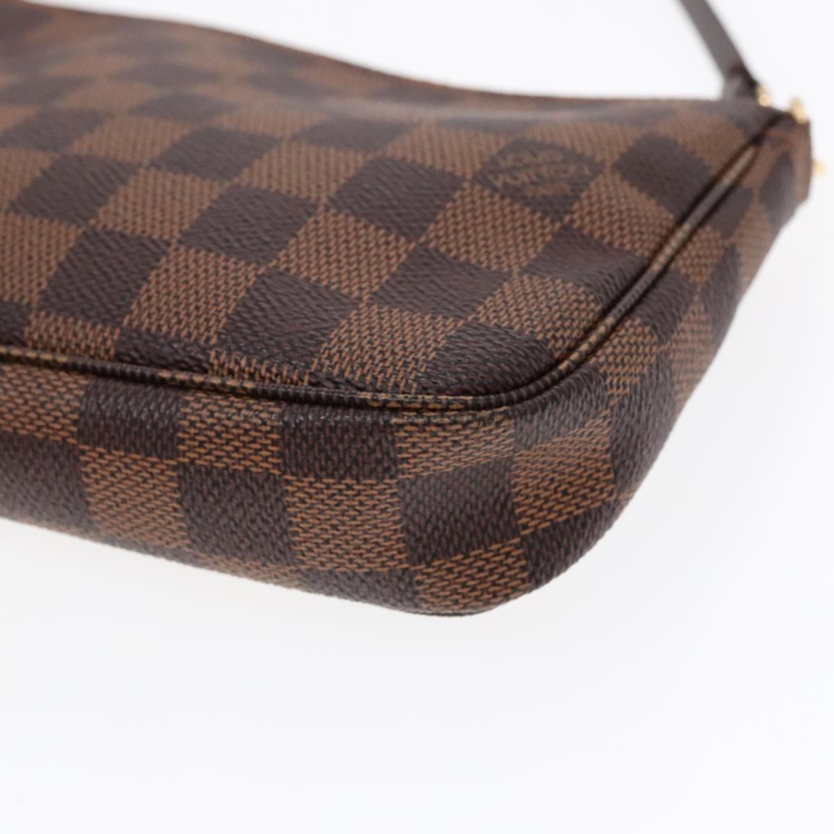 LOUIS VUITTON Damier Ebene Pochette Accessoires Pouch N41206 LV Auth yk15062A